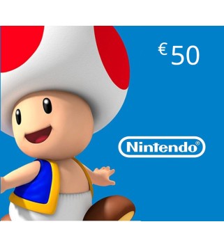 eShop Prepaid Card EUR 50 IE Nintendo eShop Key 